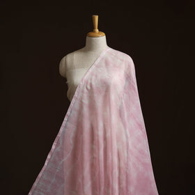 Shibori tie-dye kota doria cotton fabric 14 - handcrafted