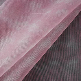 Shibori tie-dye kota doria cotton fabric 14 - handcrafted