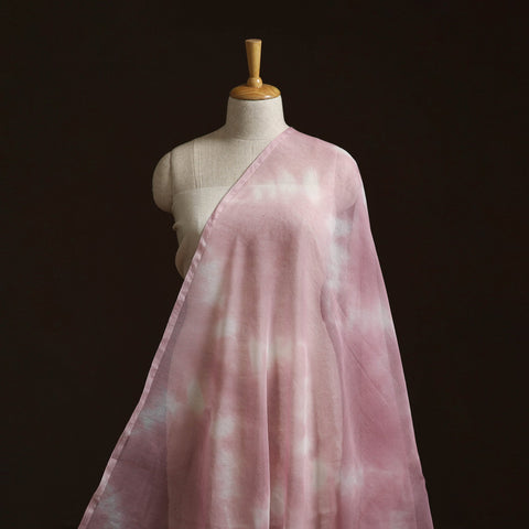 Shibori tie-dye kota doria cotton fabric 20 - handcrafted