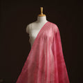 Shibori tie-dye kota doria cotton fabric 22 - handcrafted