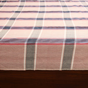 Pink - single handloom cotton bed sheet (90 x 60 in) 97