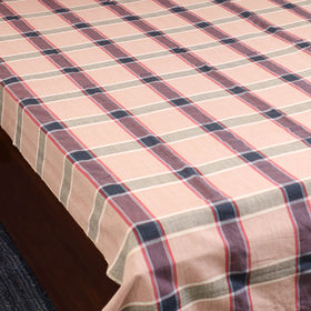 Pink - single handloom cotton bed sheet (90 x 60 in) 97