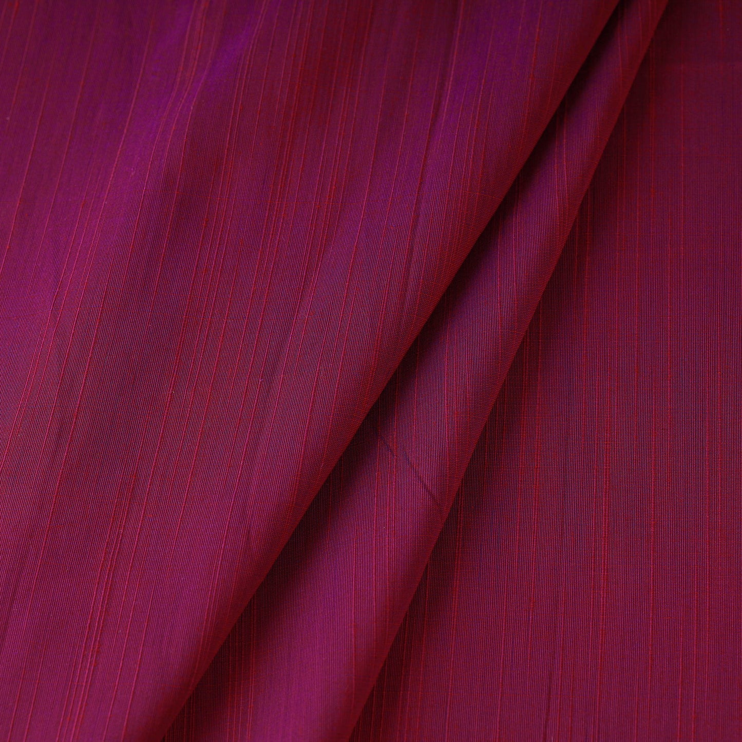 Pink - slub silk plain fabric 03 - handcrafted