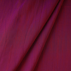 Pink - slub silk plain fabric 03 - handcrafted