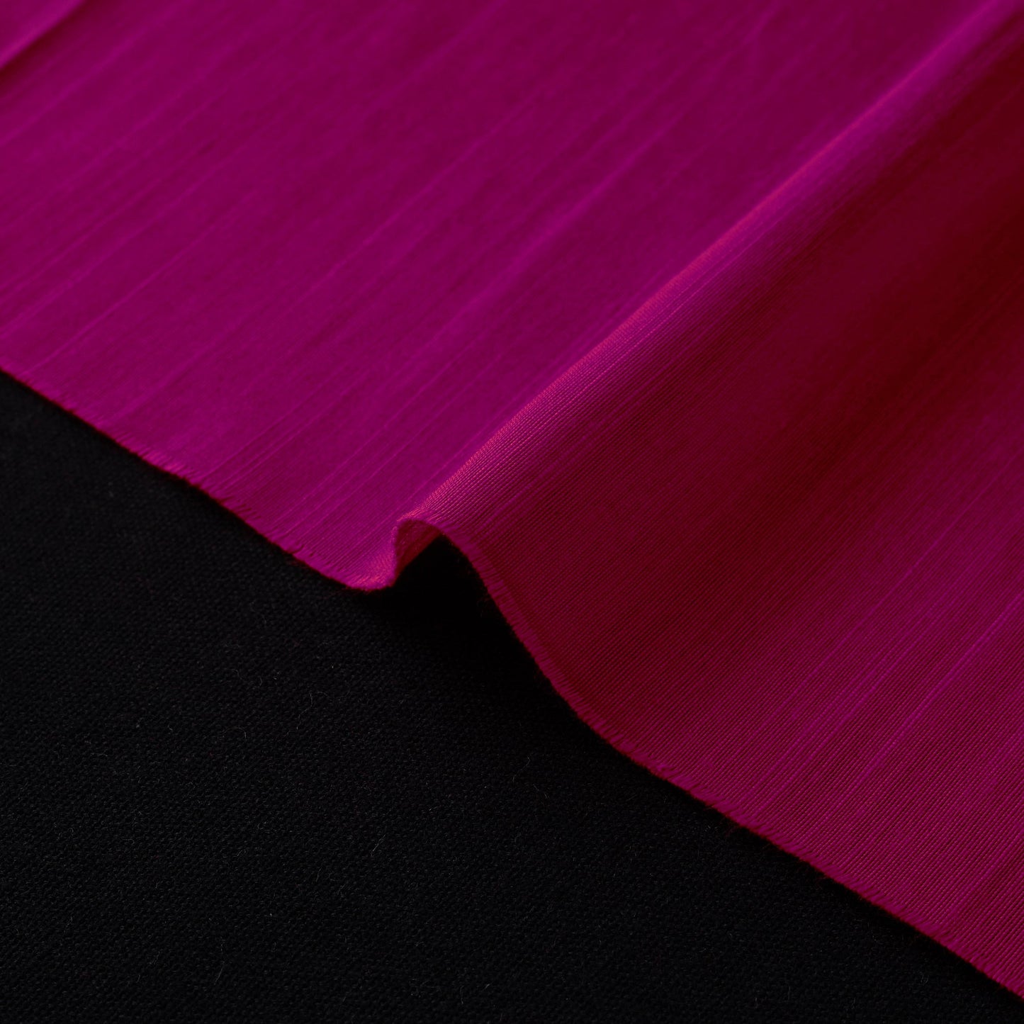 Pink - slub silk plain fabric 14 - handcrafted