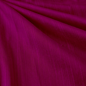 Pink - slub silk plain fabric 14 - handcrafted