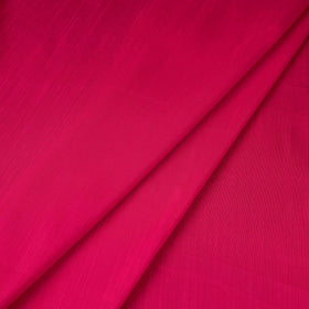 Pink Slub Silk Plain Fabric 