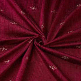 Spun dupion viscose silk buti fabric 13 - handcrafted