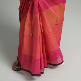 Buy Srikakulam Handloom Jamdani Buti Cotton Saree with Tassels Online at iTokri.com