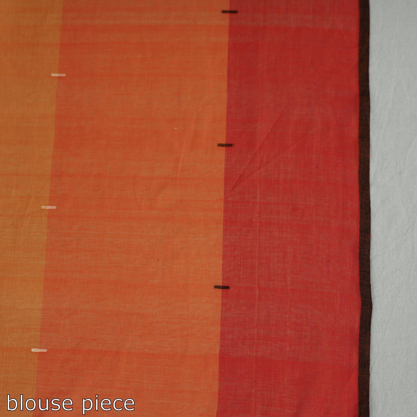  Srikakulam Handloom Jamdani Buti Cotton Saree with Tassels 
