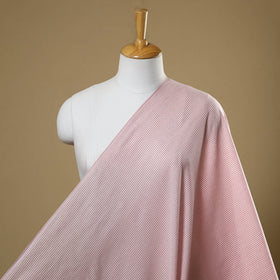 Buy Stripes Cotton Plain Fabric Online