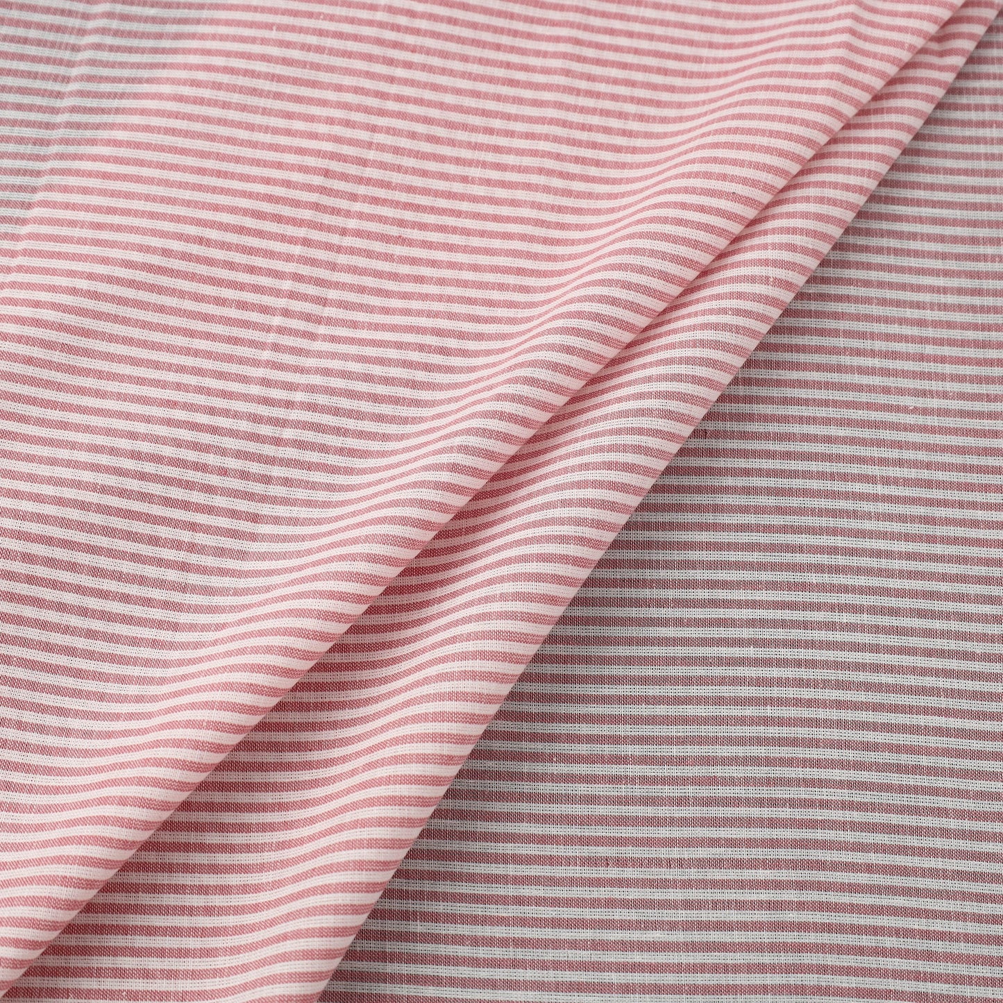 Buy Stripes Cotton Plain Fabric Online