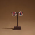 Taniya ghungroo work fabart handmade earrings - handcrafted