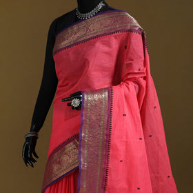 Thread buti cotton kanchipuram saree with border 14