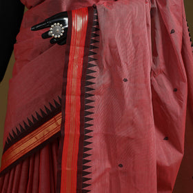 Thread buti cotton kanchipuram saree with border 34