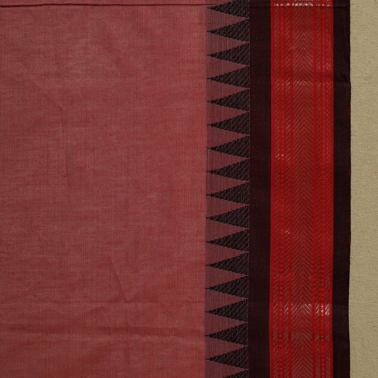 Thread buti cotton kanchipuram saree with border 34