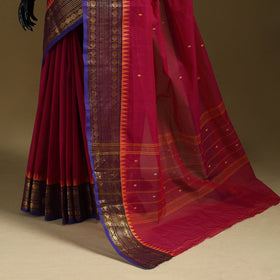 Thread buti cotton kanchipuram saree with border 36