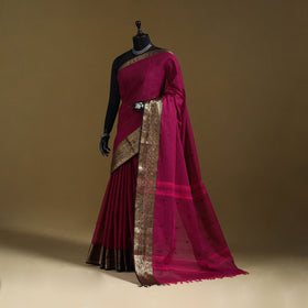 Thread buti cotton kanchipuram saree with border 57