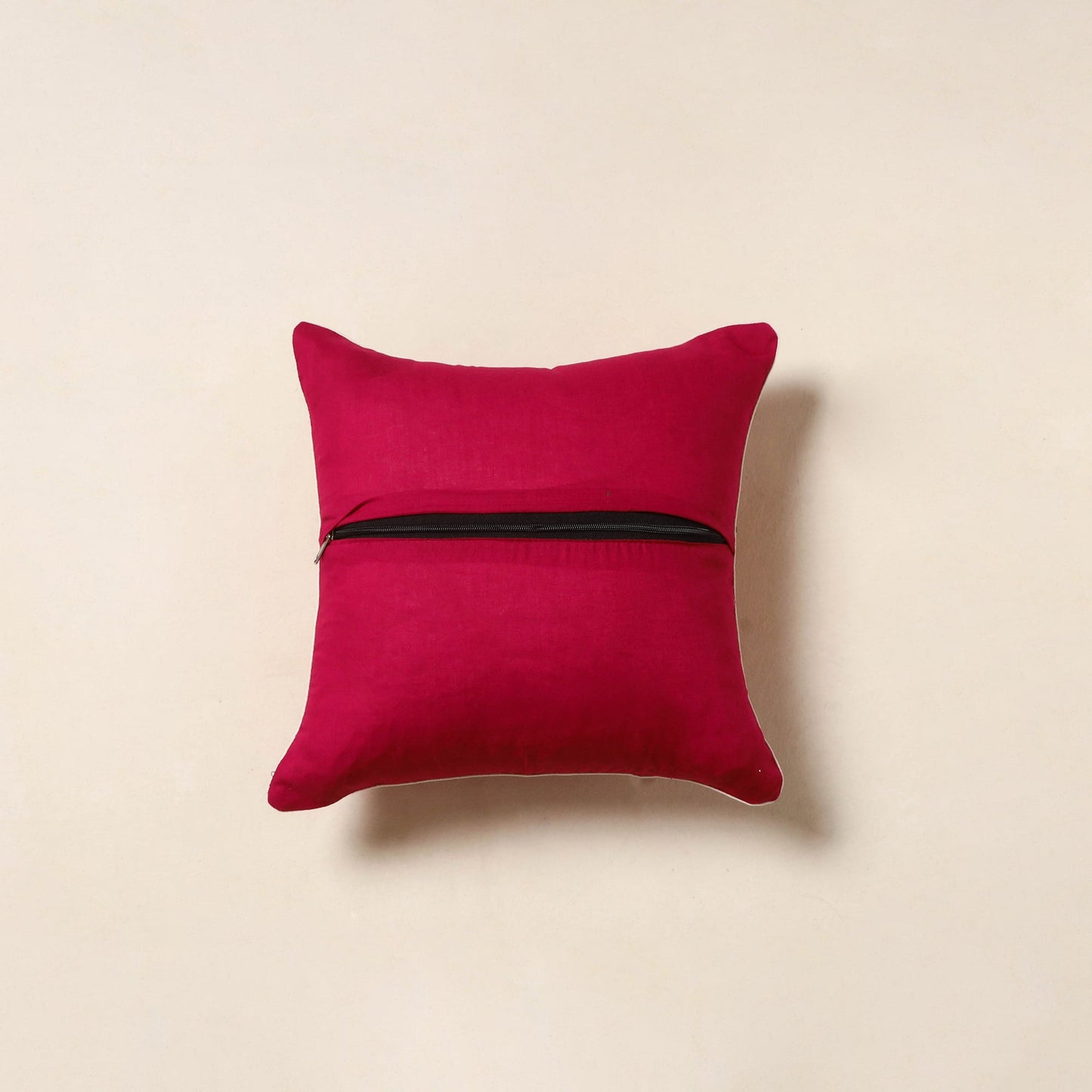 Pink - tie & dye cotton bandhani cushion cover 72
