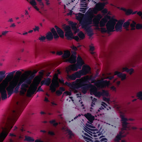 Pink Tie-Dye Cotton Shibori Fabric 