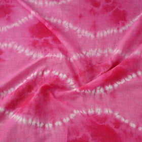 Pink - Tie & Dye Cotton Shibori Fabric 10