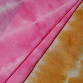  Pink Tie-Dye Cotton Shibori Fabric 