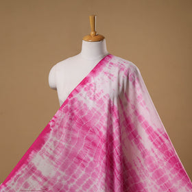 Black - tie-dye cotton shibori fabric 36 - handcrafted