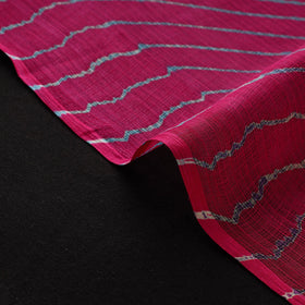 Tie-dye kota doria cotton leheriya fabric 05 - handcrafted