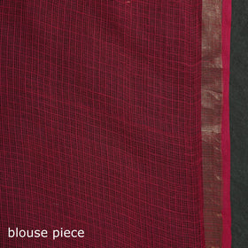 Tie-dye kota doria cotton leheriya saree 16 - handcrafted