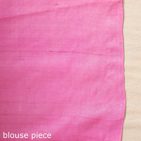 Buy Multicolour Leheriya Tie-Dye Tussar Silk Handloom Saree Online l iTokri.com