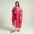 Buy Pink Stylish Shibori Dupatta for Fashionable Looks