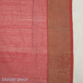 Buy Traditional Chanderi Silk Handloom Saree with Zari Border & Buta Online at iTokri.com