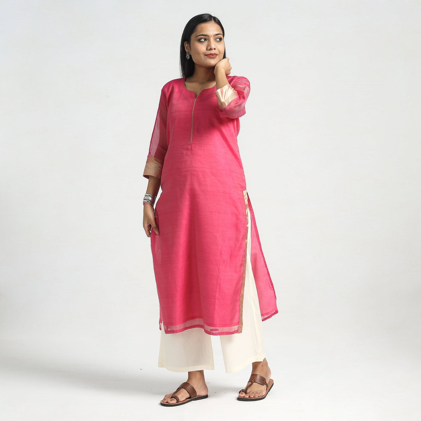 Maheshwari Kurta with Dupatta Set
