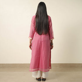 Buy Traditional Maheshwari Silk Handloom Kurta with Dupatta Set 03 Online at iTokri.com