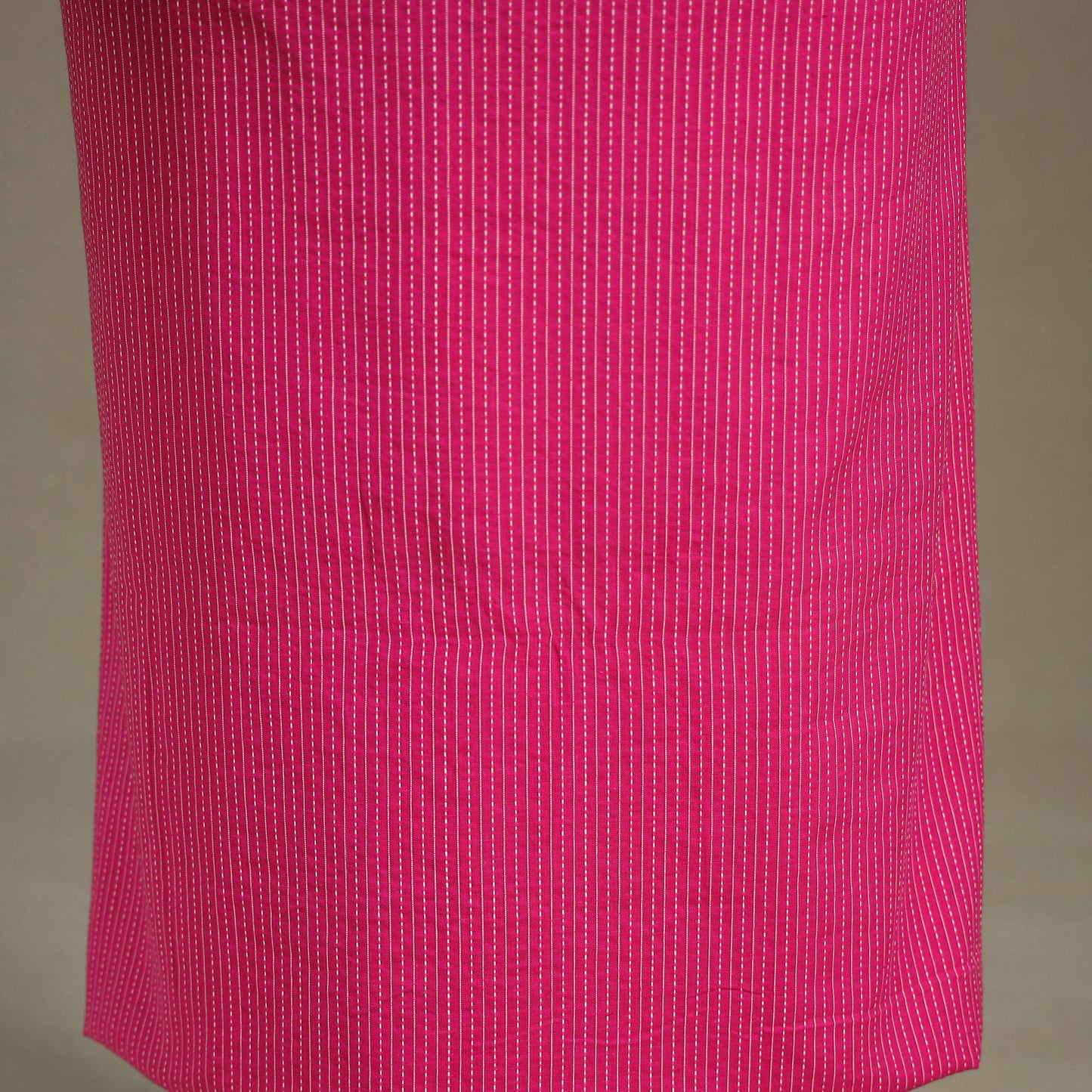 Pink Unstitched Plain Cotton Kurta Material
