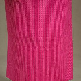 Pink Unstitched Plain Cotton Kurta Material