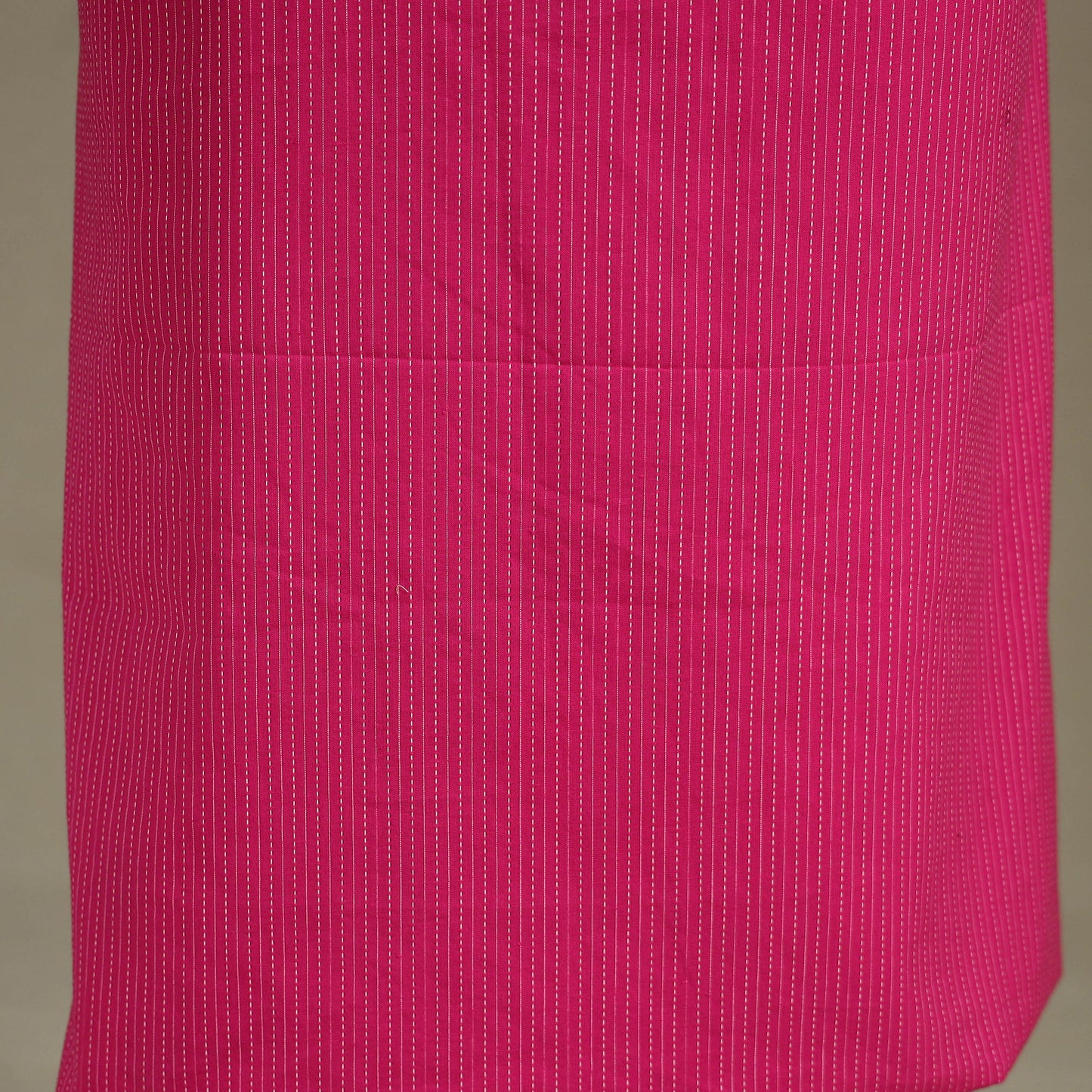 Pink Unstitched Plain Cotton Kurta Material