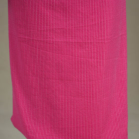 Pink Unstitched Plain Cotton Kurta Material