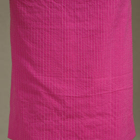 Pink Unstitched Plain Cotton Kurta Material
