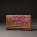 Pink Upcycled Weave Handcrafted Clutch