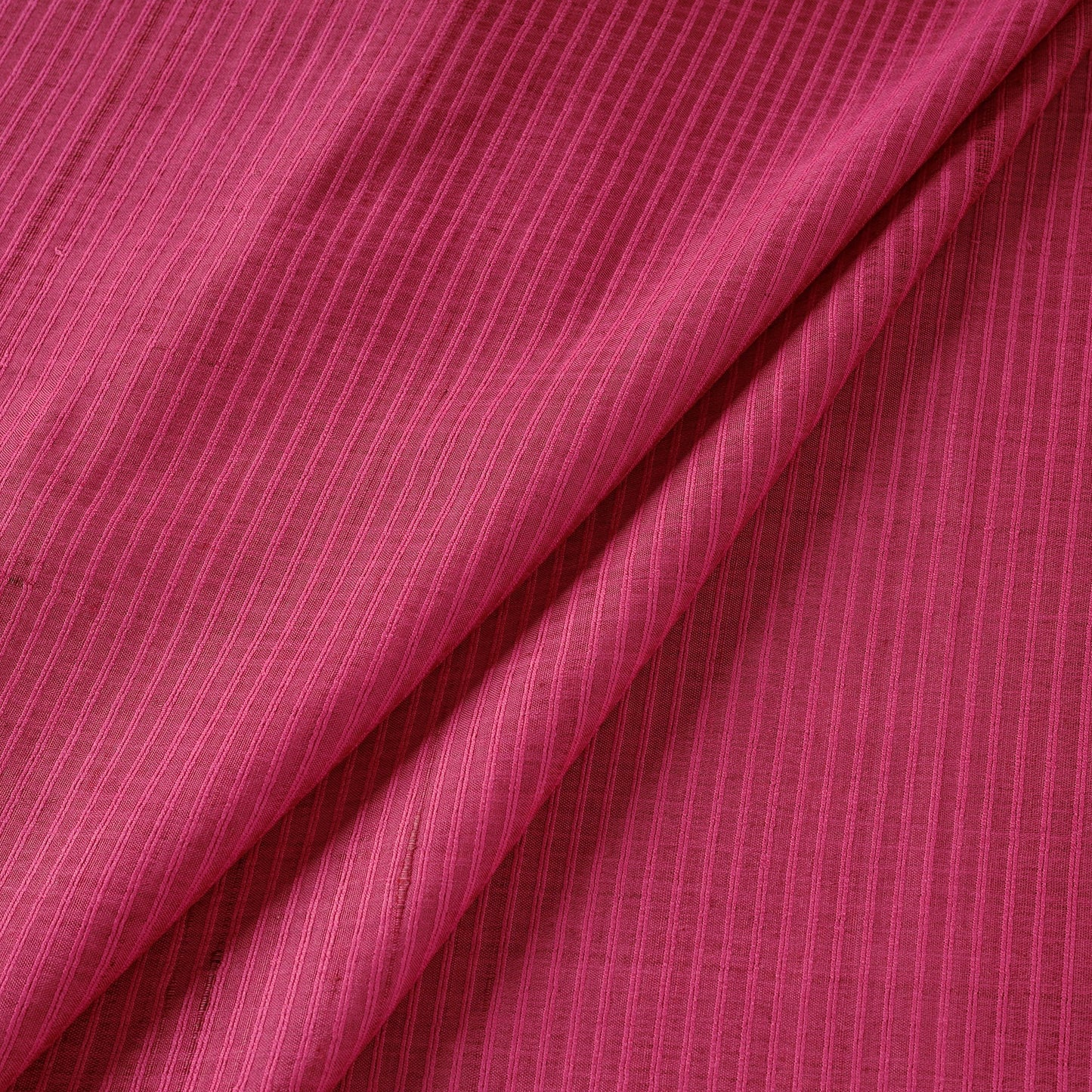 Pink - vidarbha handloom checks tussar silk fabric 01