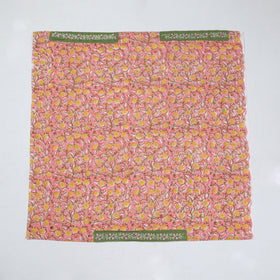 Buy Zardozi Hand Embroidered Sanganeri Cotton Blouse Piece Online at iTokri.com