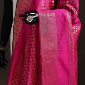 Zari work banarasi silk dupatta 22 - handcrafted