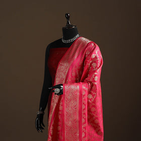 Zari work banarasi silk dupatta 29 - handcrafted