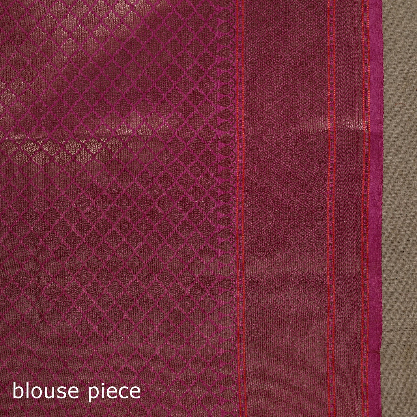 Zari work chiniya silk banarasi saree 17 - handcrafted