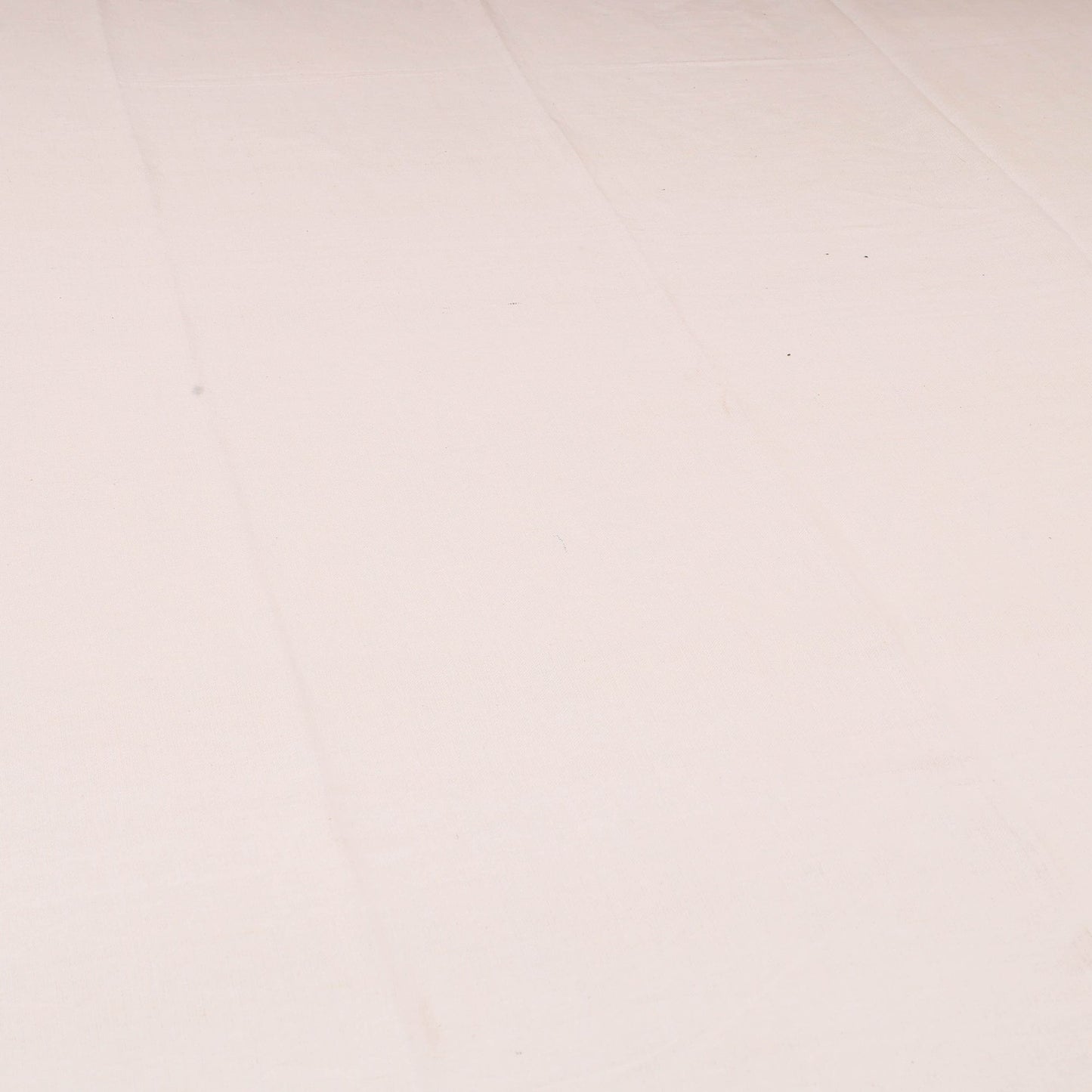 Plain cotton double handloom bed cover (98 x 90 in) 01