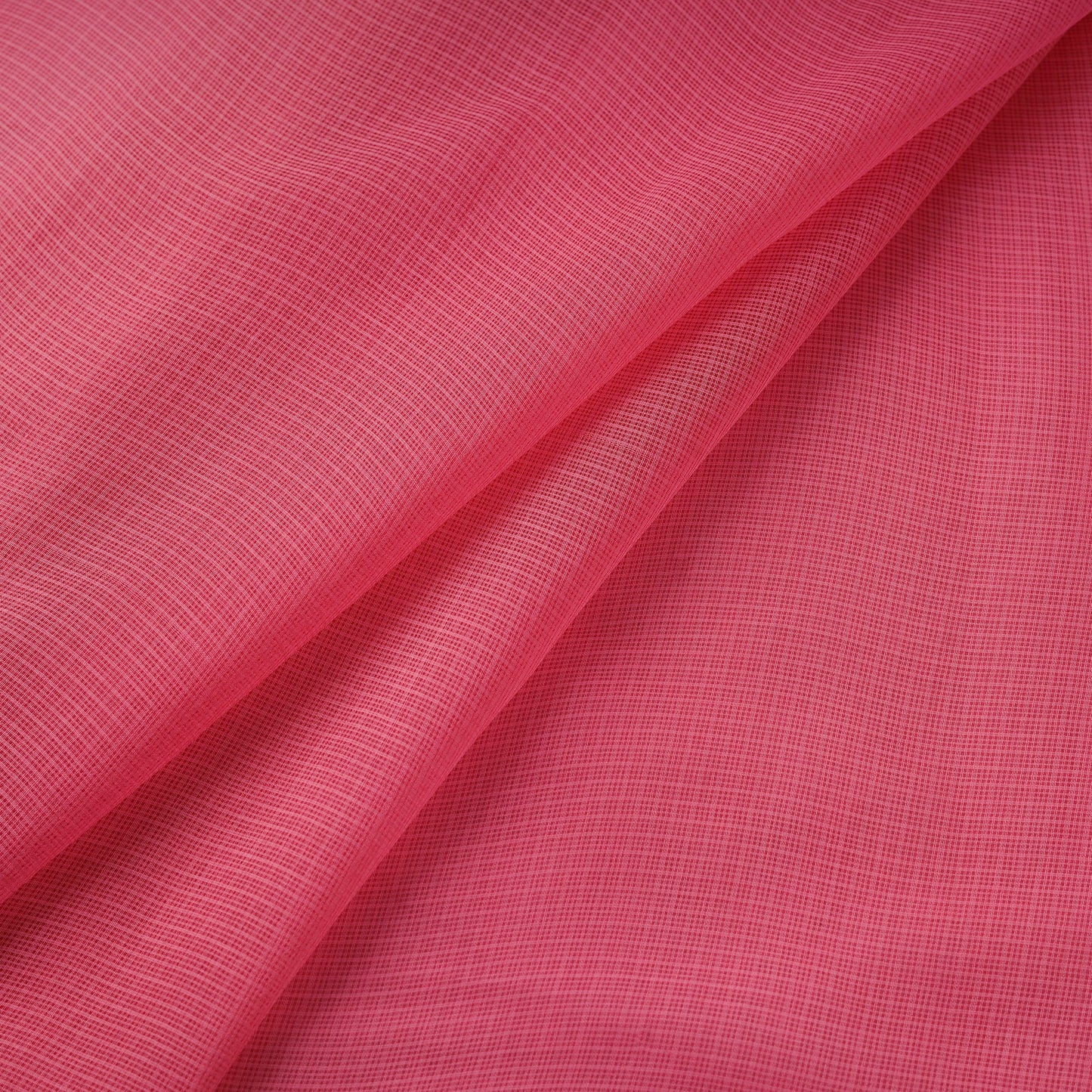 Plain cotton kota doria fabric 07 - handcrafted