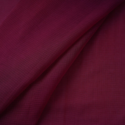 Plain cotton kota doria fabric 09 - handcrafted