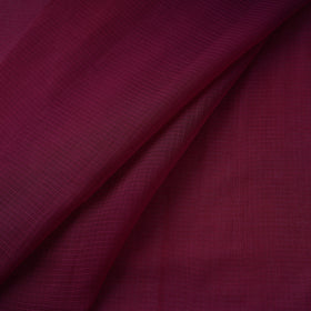 Plain cotton kota doria fabric 09 - handcrafted