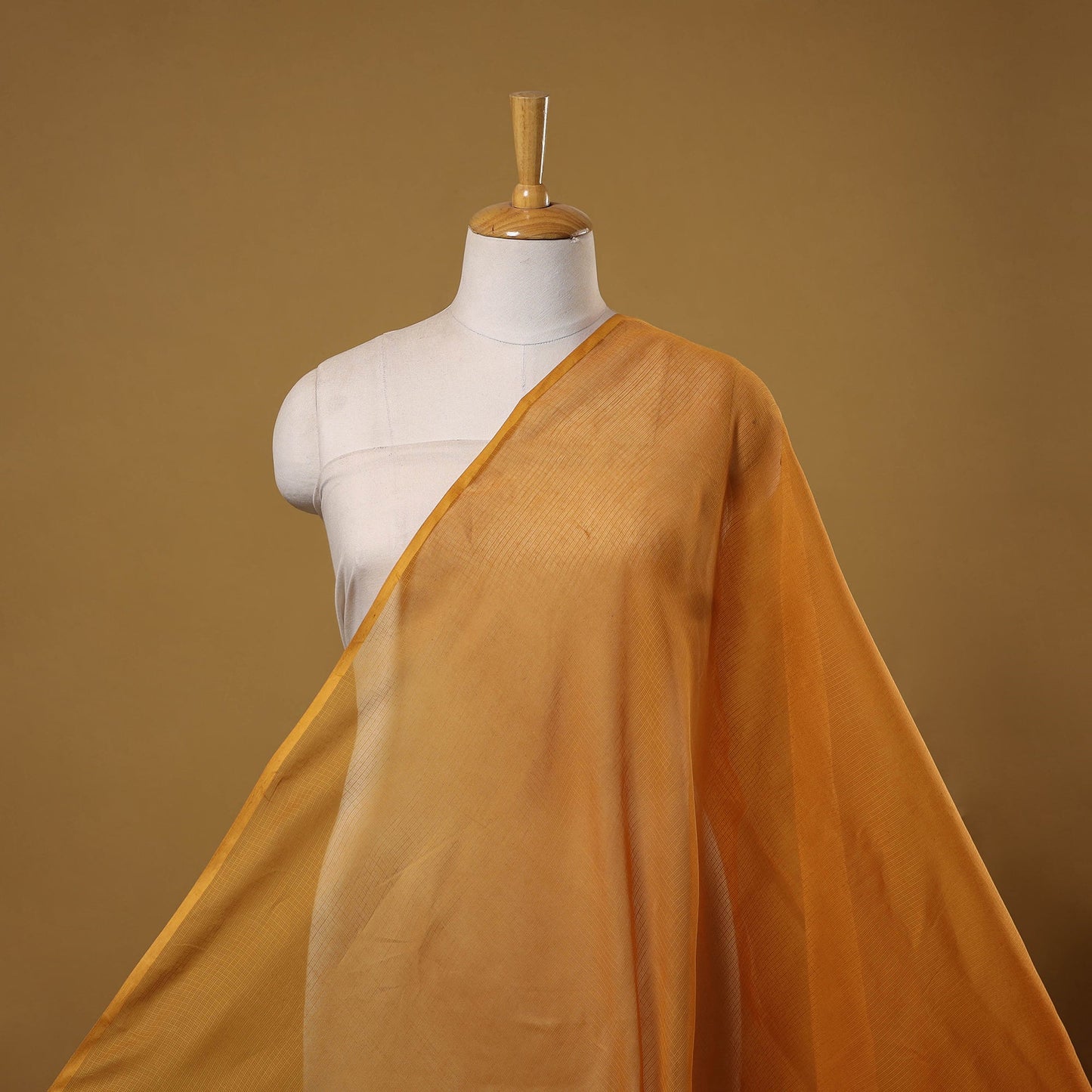 Plain cotton kota doria fabric 10 - handcrafted